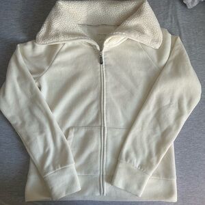 Calvin Klein Cream Fleece Jacket